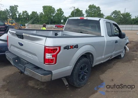 2018 Ford F150 Super Cab из США, поврежденный, VIN 1FTEX1EB2JKD23294